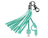13685                 MFi Lightning Hybrid Cable Tassel Charm