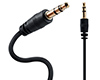 14029 3.5mm Aux Audio Cable | 2ft | Black
