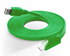 Lighted USB to USB-C Flat Cable | 6ft | Green
