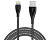 Elite Series USB to MFi Lightning Metallic Cable | 4ft | Black