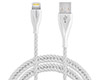 Elite Series USB to MFi Lightning Metallic Cable | 4ft | Silver