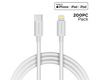 15204                 USB-C to MFi Lightning Rounded Fast Charge Cable | 3ft | Bulk 200pc Pack