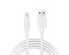 USB to MFi Lightning Rounded Cable | 12ft | White