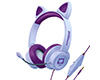 HyperGear Kombat Kitty Gaming Headset Purple