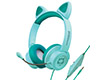 HyperGear Kombat Kitty Gaming Headset Teal