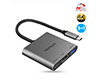 MaxDrive 3 Universal USB-C Hub | Space Gray