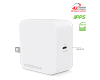 SpeedBoost 45W USB-C PD Laptop Wall Charger with PPS | White