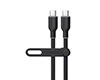 Flexi Pro USB-C to USB-C Soft-Touch Fast Charge Cable | 10ft | Black