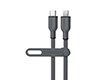 Flexi Pro USB-C to Lightning Soft-Touch Fast Charge Cable | 4ft | Gray 