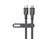 16006                 Flexi Pro USB-C to Lightning Soft-Touch Fast Charge Cable | 6ft | Gray 