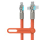 Chunky180 100W USB-C to USB-C Rugged Fast Charge Cable | 6ft | Orange