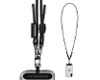 HyperGear TECHcessories | Universal Crossbody Phone Strap | Black Braided Rope