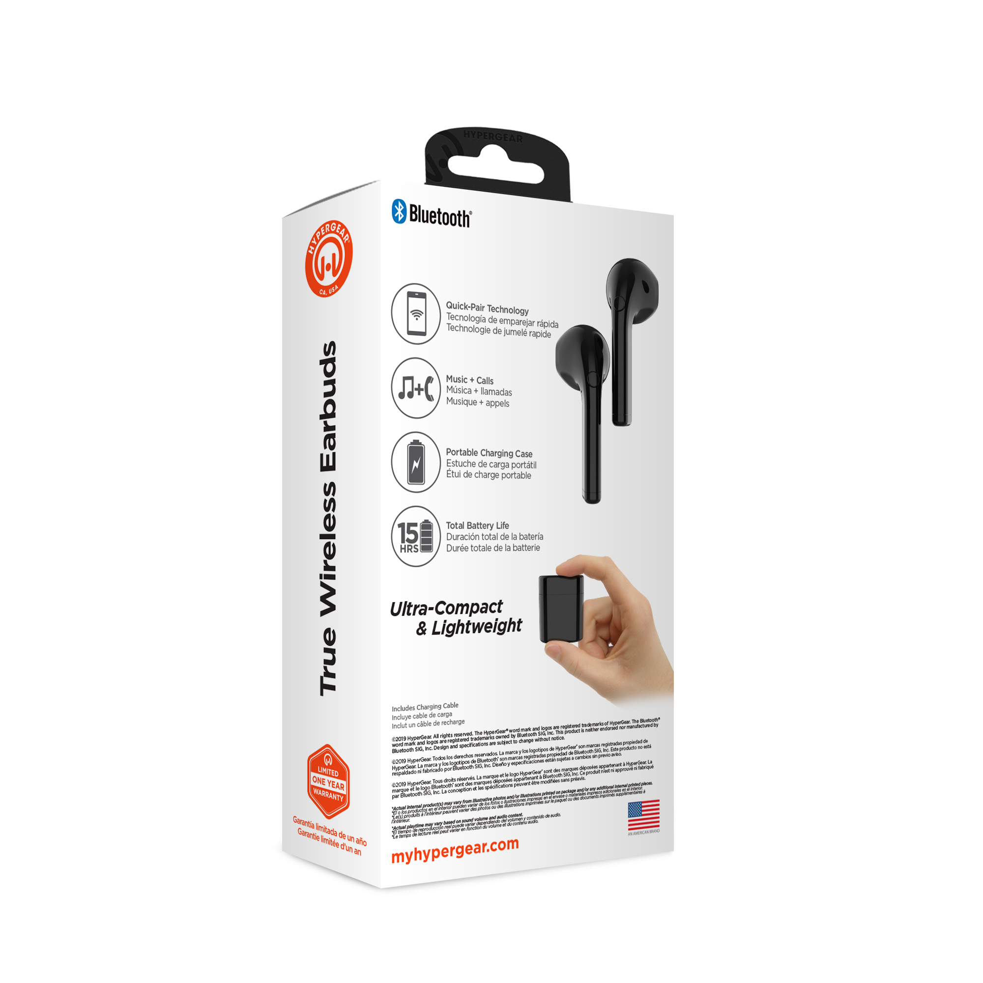 hypergear wireless earbuds